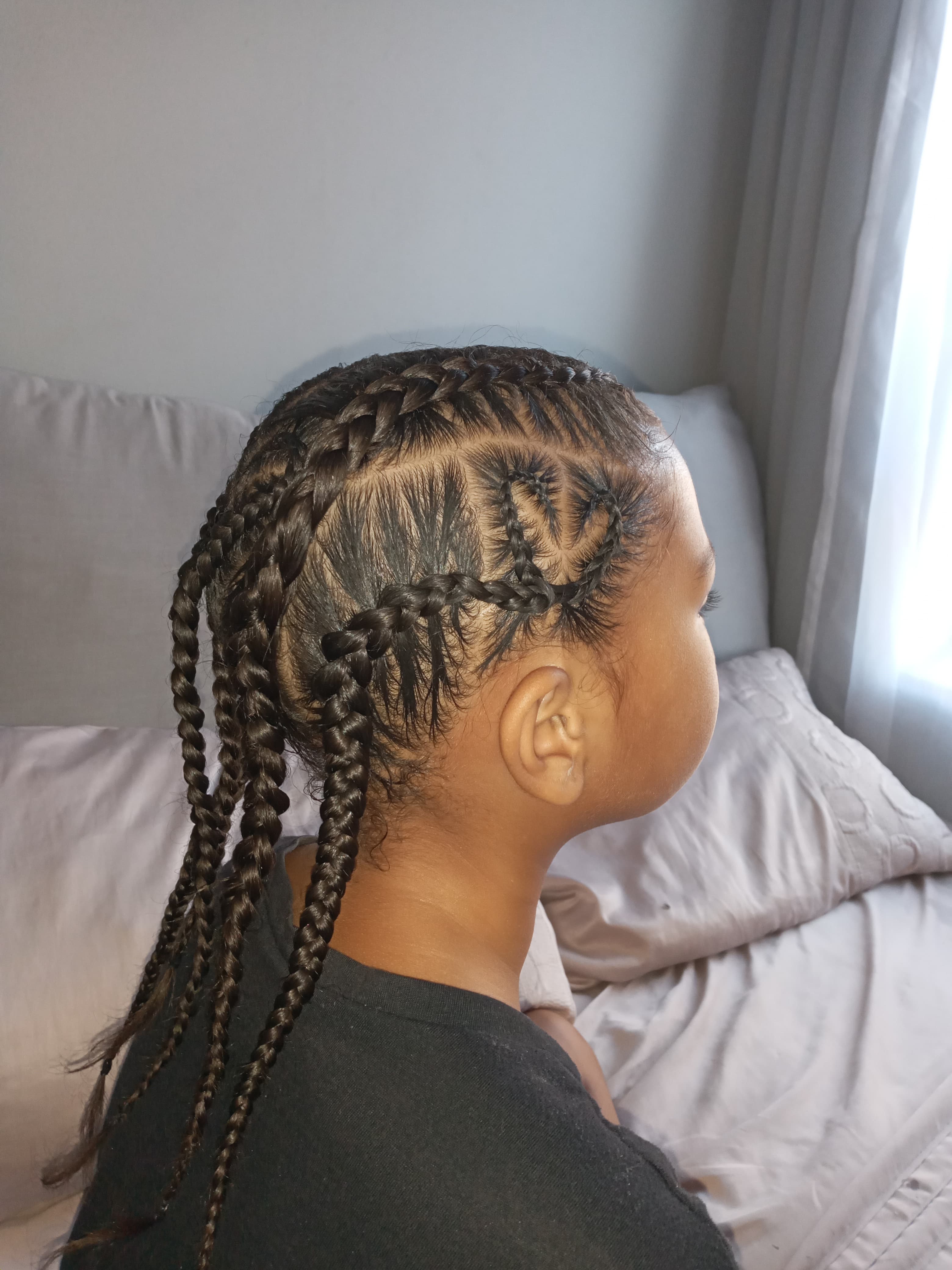heart cornrow